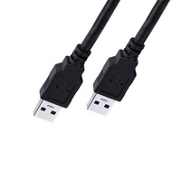Kabel USB 3.0 Tipe A ke Tipe C Kepang, Transfer Data Kecepatan Tinggi, Kabel Pengisian Daya 1M
