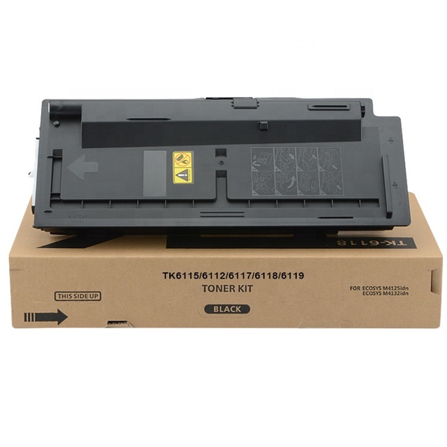 X&O Premium Compatible Kyocera TK6110/TK6112/TK6115/TK6117/TK-6110/TK-6115 Toner Cartridge for ECOSYS M4125-M4132 Series Printer