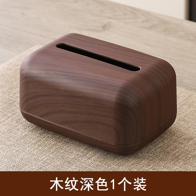 ลายไม้เลียนแบบวอลนัทสไตล์ขนมปัง [สีเข้ม, 1 ชิ้น]