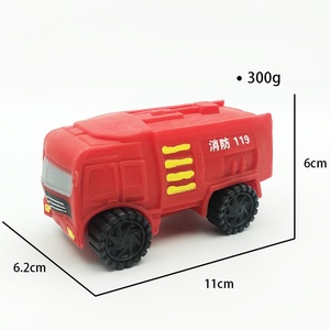 New Arrival Creative Sand-Filled Fire Truck Soft Slow Rebound Stretch and <b>Squeeze</b> Stress Relief Squishy Toy for Kids Boys Girls - Product Image 6