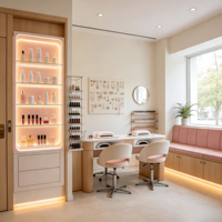 Présentoir de Maquillage Personnalisé pour Magasin de Cosmétiques – Design Moderne et Personnalisé pour Boutique de Beauté – Étagère à Cosmétiques sur Mesure