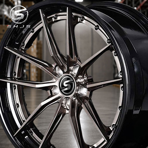 Jantes en alliage forgées sur mesure en deux parties, couleur bronze foncé, concaves profondes, pour AMG CLA45 S Golf <span class=keywords><strong>R</strong></span> <span class=keywords><strong>Cupra</strong></span> Leon RS3 Sedan, 18, 19, 20 pouces - Product Image 2