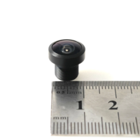 Lente CCTV OKS-3009-M8-A2 3MP F2.0 1.78mm con Rosca M12, Ángulo de 210°, Enfoque Manual, 6G IMX415, IP69K, Impermeable, para Visión Lateral y de Respaldo