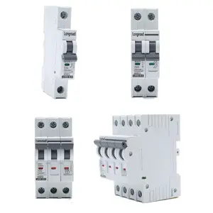 2P DC 600V ที่ตัดวงจรพลังงานแสงอาทิตย์ขนาดเล็ก3A 6A 10A 20A 25A 32A 40A 50A 63A DC MCB สำหรับระบบ PV