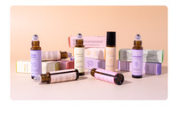 Huile essentielle en roll-on 10 ml, best-seller, parfum lavande, rose, vanille, bois de santal, huile essentielle pour soulagement émotionnel