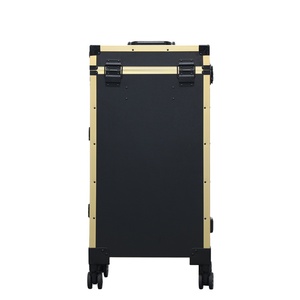 Bàn làm móng di động có 3 ngăn kéo, có khóa, vali trang điểm gấp gọn, bàn làm móng di động, hộp đựng mỹ phẩm du lịch dành cho thợ làm móng - Product Image 4