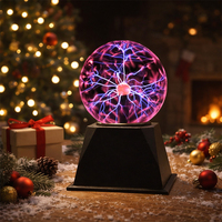 Kundenspezifische Plasma-Kugel Blitzlicht-Lampe Party-Zauberkugel LED-Magisches Spielzeug Elektrostatische Plasma-Kugel