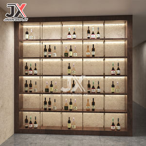 Vitrina <span class=keywords><strong>de</strong></span> Vino Tinto <span class=keywords><strong>de</strong></span> Lujo con Iluminación LED Personalizada <span class=keywords><strong>de</strong></span> Fábrica, Diseño Rectangular para Uso en Comercios, <span class=keywords><strong>Bodegas</strong></span> o Villas - Product Image 2