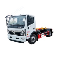 Camion à benne basculante automatique Dongfeng 4x2 personnalisé pour les services d'assainissement urbain et de collecte des déchets