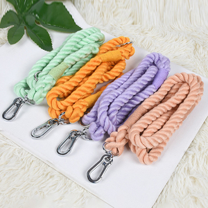 Conjunto de Collar y correa de algodón para mascotas, Correa colorida y a la moda para perros travieso - Product Image 6