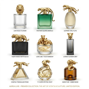 Coperchio Magnetico per Profumo in Zamac con Logo 3D Personalizzato, Design Creativo OEM&ODM - Product Image 1