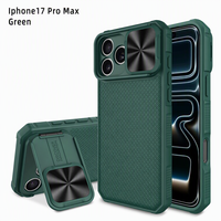 Coque rigide HEYBINGO en TPU, antidérapante, avec grille mate, protection anti-chute Airbag et protection coulissante pour appareil photo, pour IP 17 18 Pro Max
