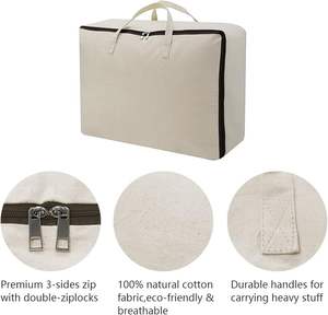 Clear Quilt Pillow Blanket Bag for <b>Clothes</b> Storage Reusable Bedding Storage Bags Comforter Packaging Bags - Product Image 4