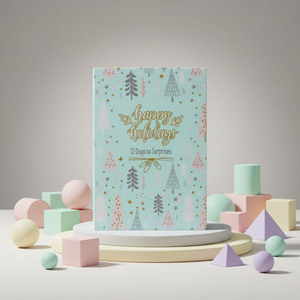 <span class=keywords><strong>Calendario</strong></span> dell'Avvento Ecologico e Impermeabile di Alta Qualità, Scatola per Confezioni Natalizie e Alimenti per Bambini, 24 Giorni, Materiali Riciclati - Product Image 6