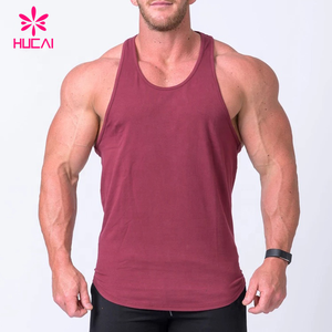 OEM logotipo personalizado Nuevo diseño para hombre Muscle Dry Fit Entrenamiento Deportes Gimnasio Chaleco Culturismo Stringer Tank Top - Product Image 6