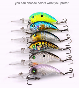 Señuelos <span class=keywords><strong>de</strong></span> Pesca con lengüeta rígida y larga, para fundición <span class=keywords><strong>de</strong></span> Río, 3M + 9 pies, distribuidor OEM, Wobblers flotantes, VC04 - Product Image 2