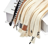 Cordon de serrage de 13 mm pour chapeau et pull, en coton, brodé et tissé, multi-styles, personnalisable pour vêtements, sacs et chaussures