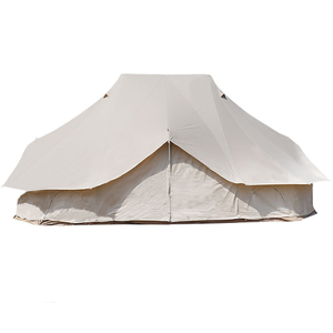 Carpa de Lujo Tipo Safari en Oferta, Carpa Impermeable para Acampar al Aire Libre de 6*4m, Carpa Tipo Campana de Algodón o Lona Oxford para Acampar en Familia - Product Image 5