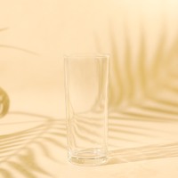 Verres à highball transparents simples de haute qualité, style nordique NOVEDO, pour restaurant, pour boire du jus ou du thé