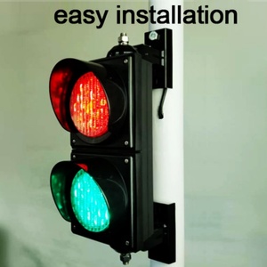Luces de Señalización de Tráfico Rojas y Verdes de 100 mm (4 Pulgadas), AC220V, AC110V, DC12V, DC24V, Precio de Fábrica por Paquete de 4 - Product Image 3