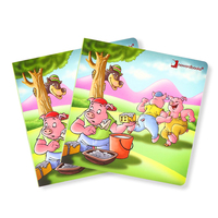 Livre fabricant haute qualité pas cher couleur impression personnalisée auto-publier auto-couverture enfants histoire apprentissage conseil livre