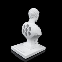 Figurines grecques personnalisées Statue de Jules César porte-stylo porte-crayon à sourcils décor de coiffeuse ou ornement de table de bureau