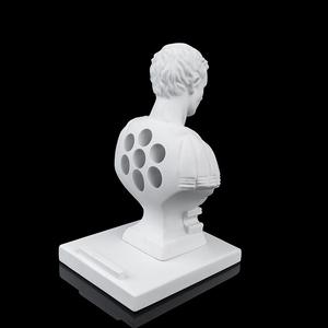 Figurines grecques personnalisées Statue de Jules César porte-stylo porte-crayon à sourcils décor de coiffeuse ou ornement de table de bureau - Product Image 5