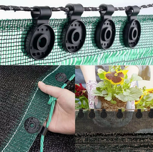 Plastic Sunshade Net <b>Snap</b> Clips Greenhouse Shading Net Fixed Buckle <b>Fastener</b> Multicolor Model Y0731A for Farm Vegetable Garden - Product Image 3
