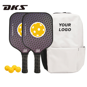Hot Selling DKS DKS-PKB08 Drop Shipping Standard Usapa Carbon Fiber <b>Pickleball</b> Paddles <b>Set</b> - Product Image 1