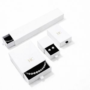 Modern Jewelry Set Box Luxury Drawer Jewelry Gift Packaging Box Velvet Insert Embossing Custom Logo Factory Wholesale Price - Product Image 6