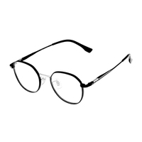 Monturas de Gafas Metálicas Retro Tradicionales de Titanio IP con Logotipo Personalizado, Monturas Ópticas, Monturas para Gafas, Diseño Óptico, Gafas Y2K