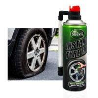 SUAVIS 300ml Liquide de réparation de pneus efficace, scellant et gonfleur de pneus pour l'Indonésie et le Cambodge avec du caoutchouc comme matériau principal