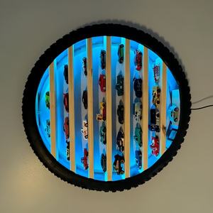 Exclusivo Estante Flotante para Exhibición de <span class=keywords><strong>Hot</strong></span> <span class=keywords><strong>Wheels</strong></span>, Organizador de Juguetes para Coches, Almacenamiento de Coches de Juguete - Product Image 4