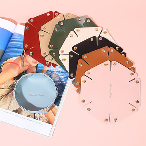 Bandeja de Almacenamiento Zenos Classic de Cuero de un Solo Nivel y Gran Capacidad para Mesa y Sala de Estar, para Joyas, Herramientas y Llaves - Product Image 1