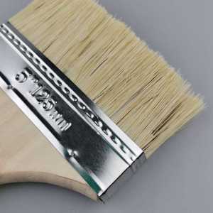 แปรงทาสีด้ามไม้ 5 นิ้ว 125 มม. เครื่องมือทาสีผนัง DIY - Product Image 3