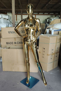 Maniquí <span class=keywords><strong>de</strong></span> Mujer <span class=keywords><strong>de</strong></span> <span class=keywords><strong>Cuerpo</strong></span> <span class=keywords><strong>Completo</strong></span> en Plástico Cromado, Dorado y Plateado para Escaparate <span class=keywords><strong>de</strong></span> Boutique - Product Image 5