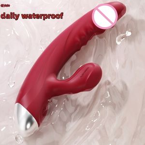 Juguete Sexual de Doble Vibración para Estimulación del Punto G y Clítoris, Recargable por USB, Resistente al Agua, 10 Frecuencias de Vibración, Masajeador - Product Image 6