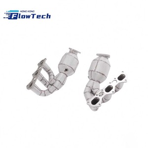 ท่อร่วมไอเสียแบบไหลสูง ความยาวเท่ากัน วัสดุสแตนเลส T304L สำหรับ Porsche 718 GT4 4.0L - Product Image 1