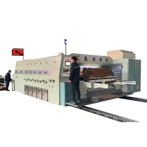 China corrugated Carton Box Flexo Die Cutting Slotting Printing Machine