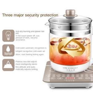 Bollitore Automatico in Vetro Borosilicato 1.6-2.0L con Controllo Tramite App, <span class=keywords><strong>Teiera</strong></span> Multifunzione per Tè Aromatizzato con Funzione Mantenimento Calore - Product Image 2