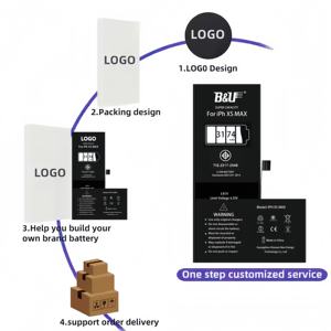 แบตเตอรี่โทรศัพท์มือถือทดแทนจากโรงงานสำหรับ iPhone x XR XS XS XS MAX 11 12 13 14 PRO MAX ทุกรุ่น100% แบตเตอรี่ใหม่0รอบ - Product Image 5