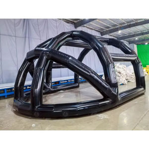 Jaula <span class=keywords><strong>de</strong></span> Bateo <span class=keywords><strong>de</strong></span> Béisbol Inflable Portátil <span class=keywords><strong>de</strong></span> Tamaño Personalizado, <span class=keywords><strong>Arco</strong></span> Superior, Instalación Rápida, Tamaños Personalizados, Recinto <span class=keywords><strong>de</strong></span> Entrenamiento para Adolescentes y Niños - Product Image 3