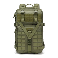 Nouveau design, sac à dos de randonnée de grande capacité 45L 50L pour l'extérieur, imperméable, en Oxford, durable, sac tactique
