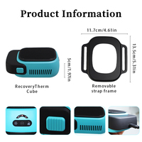 Nouvel appareil de thérapie par compresse froide pour les muscles, machine portable de compresse chaude pour soulager la douleur au pied, au genou, au dos et favoriser la récupération musculaire