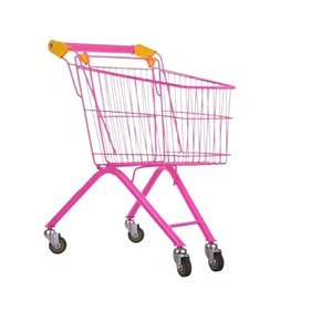 Childrens Shopping Cart Metal Mini Supermarket Stroller For Kids Photography Props Birthday Party Themed Cartoon Multi Color - Product Image 5