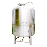 Tiantai 1000L 10HL Cuve à bière brillante en acier inoxydable avec pompe et moteur pour équipement de microbrasserie
