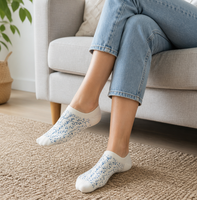 Chaussettes basses pour femmes printemps-automne, vente en gros, absorbantes, respirantes, élégantes, anti-odeurs, pour baskets