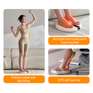 インテリジェント音声制御赤色光加熱電気フットマッサージャー回転式EMSフットマッサージャー運動で体重を減らす - Product Image 4