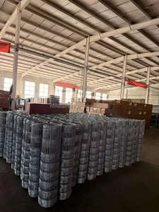 Clôture en treillis métallique tissé galvanisé de 50 m, norme australienne, pour ferme, bétail, chevaux, chèvres, haute résistance à la traction - Product Image 5