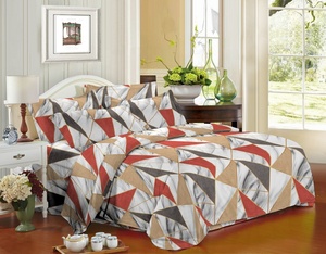 Vente en gros chine usine nouveau style ensembles de literie d'hiver tissu microfibre 100% polyester pour drap de lit ensemble de drap-housse - Product Image 2